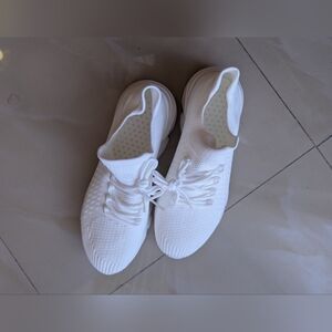 Unisex Breathable Lightweight Running Shoes Outdoor Athletic Walking White